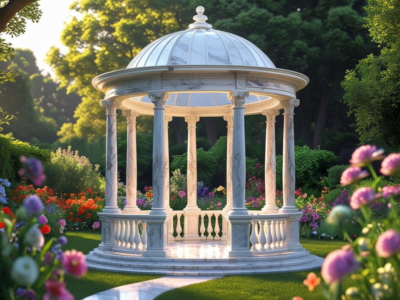 Marble Gazebo