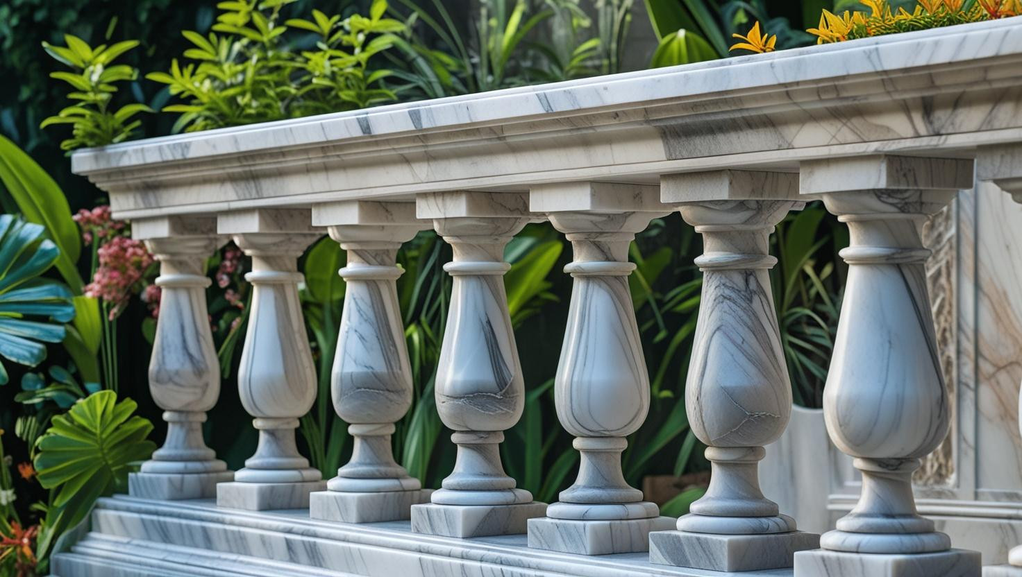 MARBLE BALUSTRADE