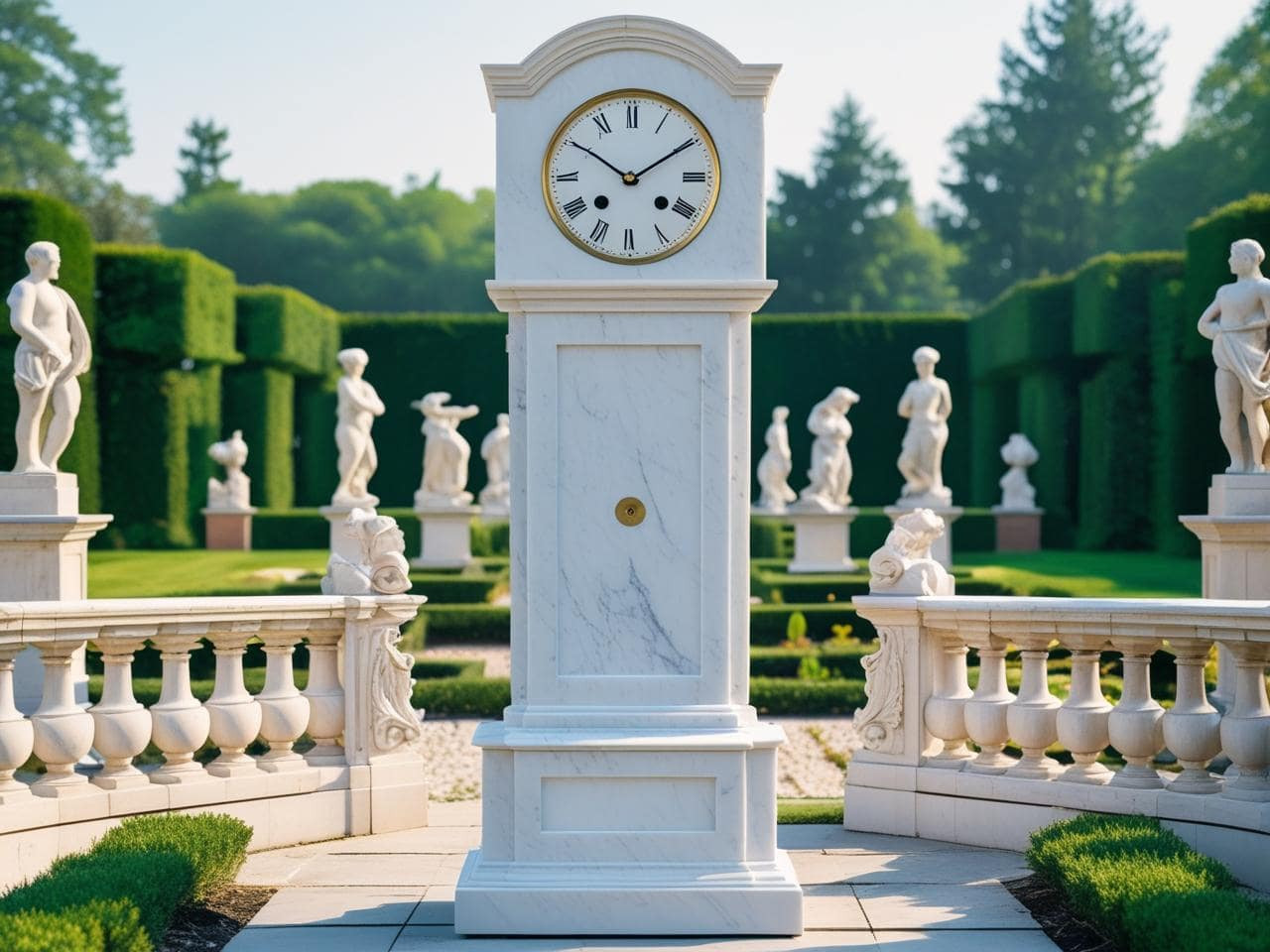 MARBLE CLOCK