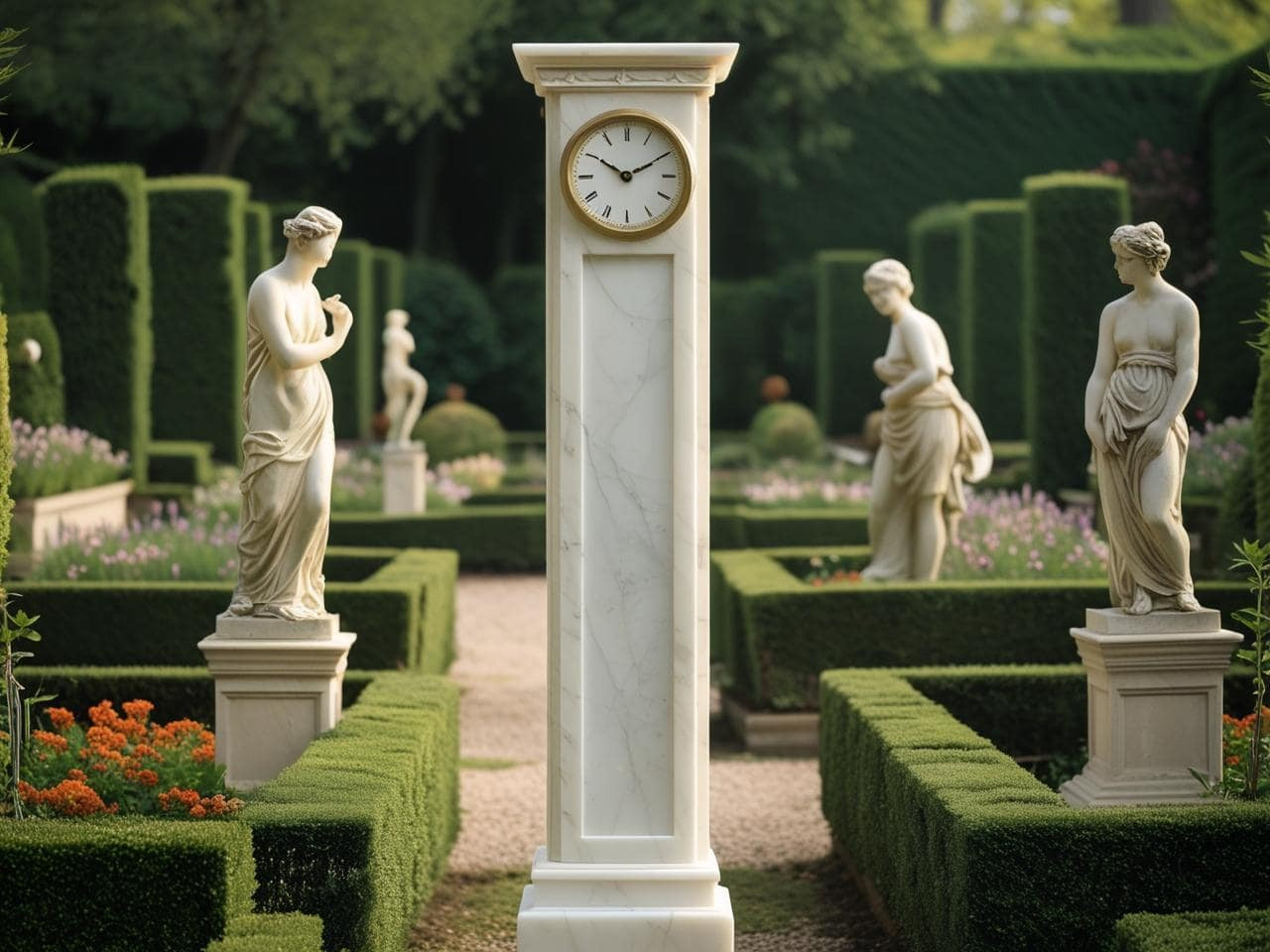MARBLE CLOCK