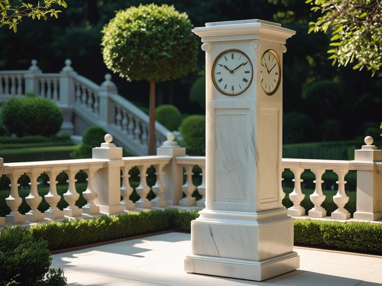 MARBLE CLOCK