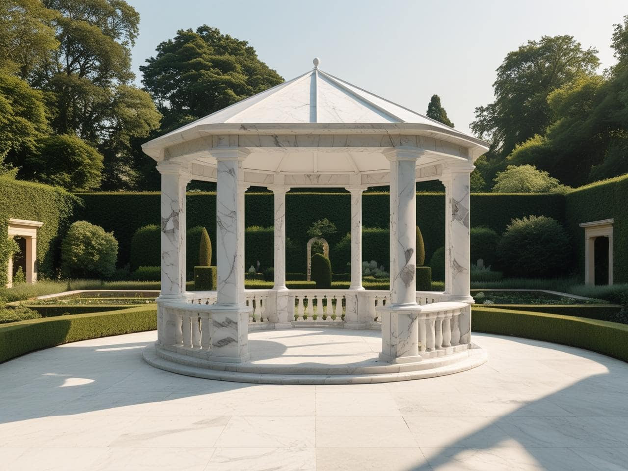 MARBLE GAZEBO