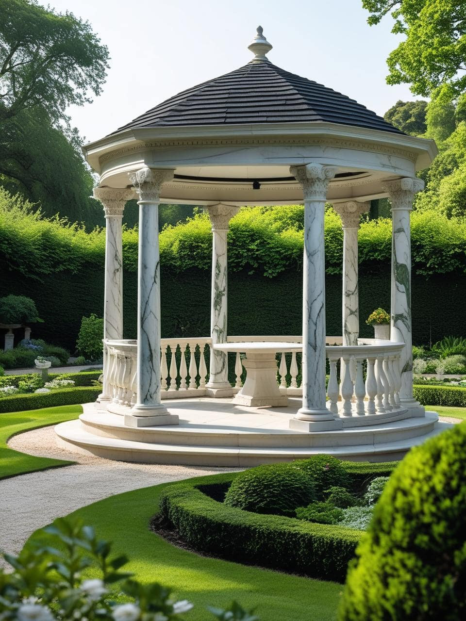 MARBLE GAZEBO