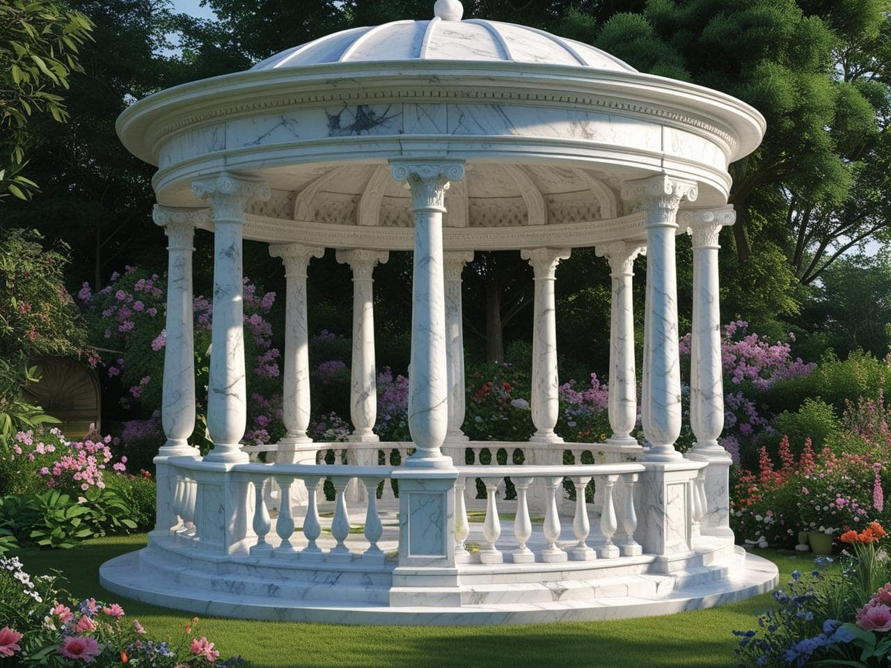 MARBLE GAZEBO