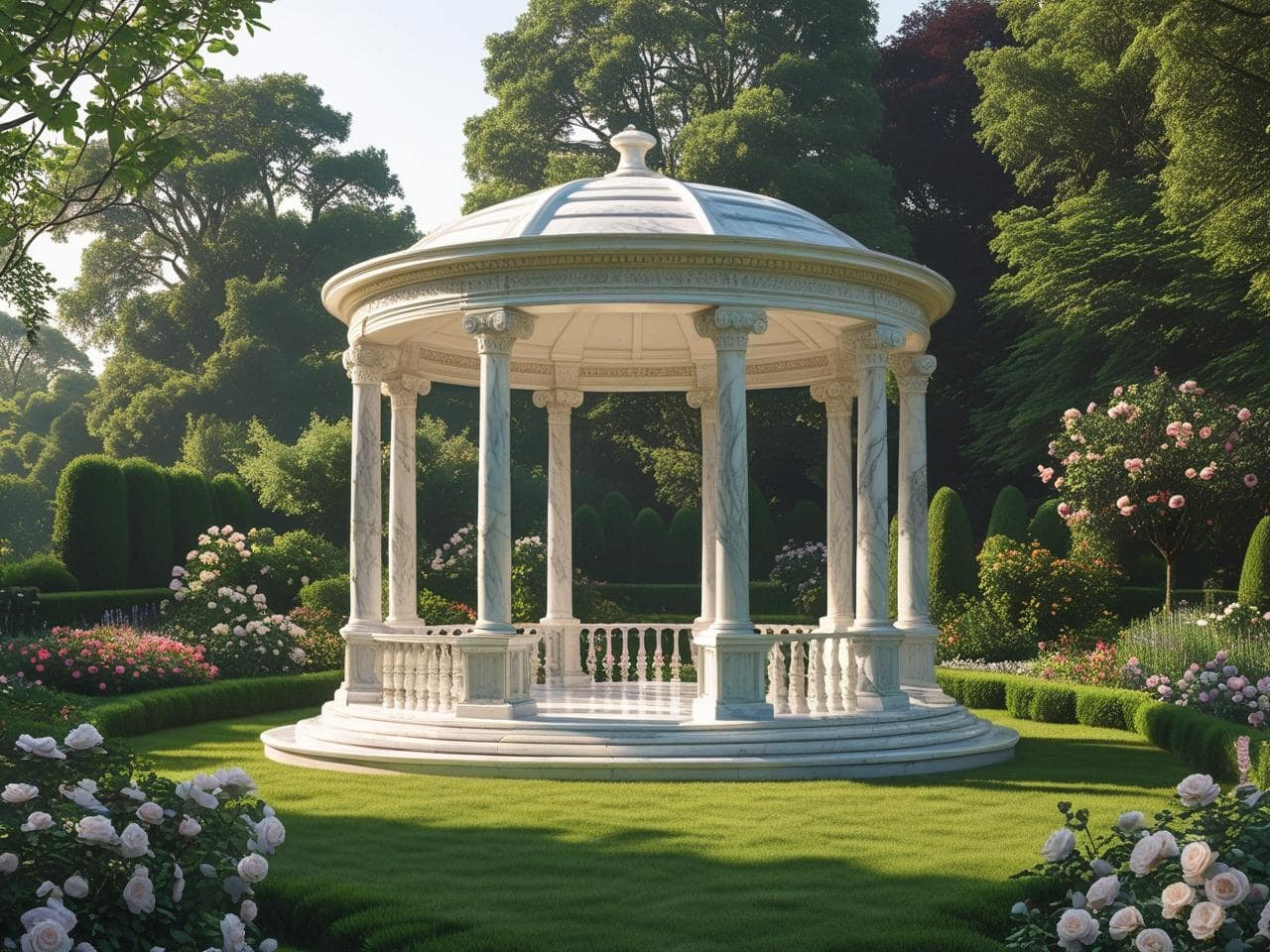MARBLE GAZEBO