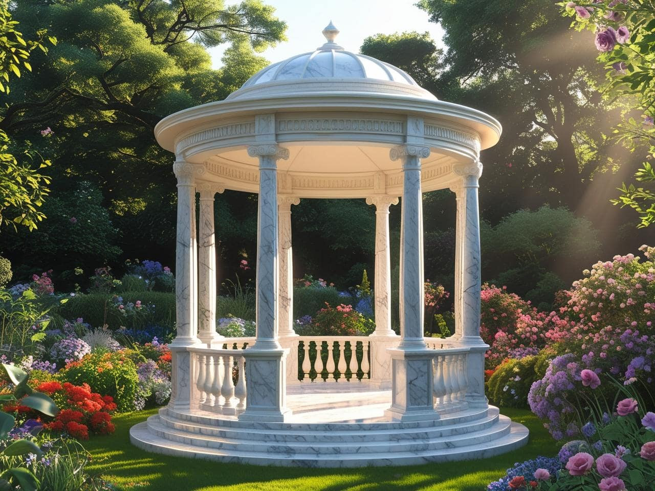 MARBLE GAZEBO