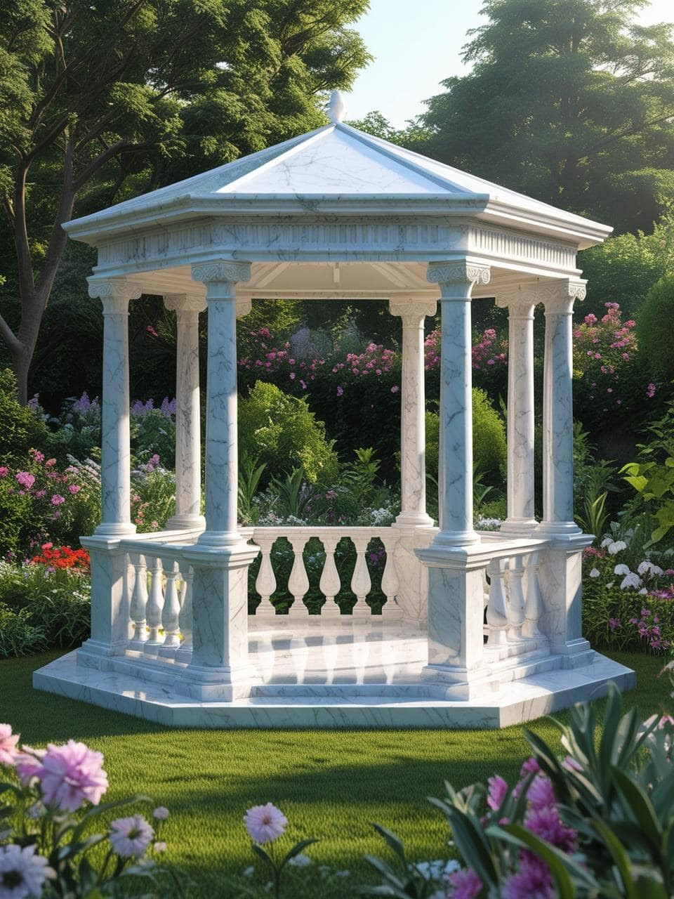 MARBLE GAZEBO