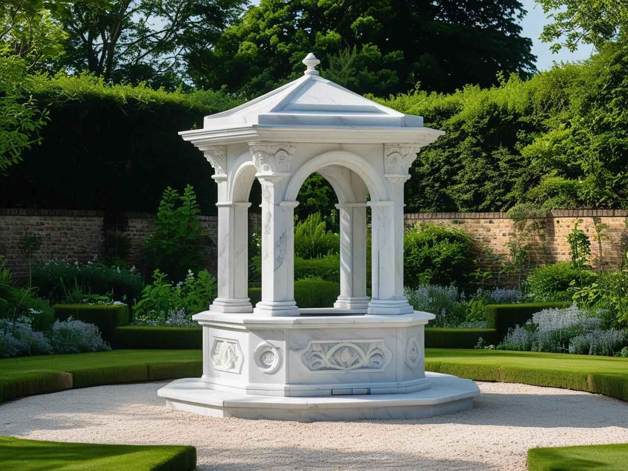 MARBLE WELL SURROUND