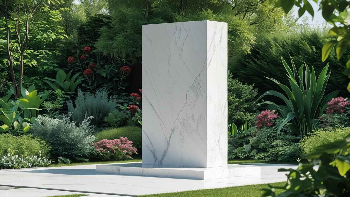 MARBLE DECORATIVE MONUMENT
