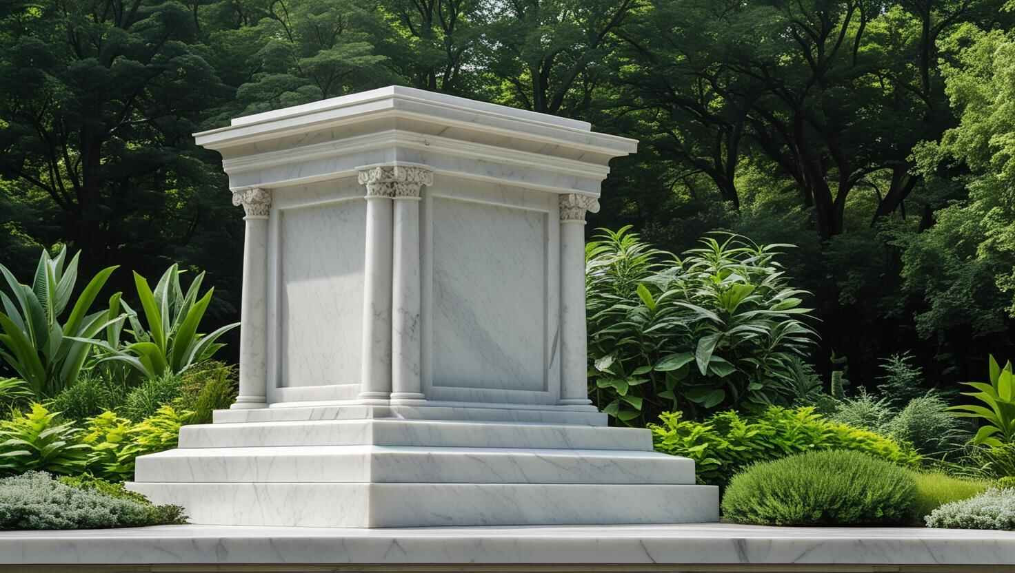 MARBLE DECORATIVE MONUMENT