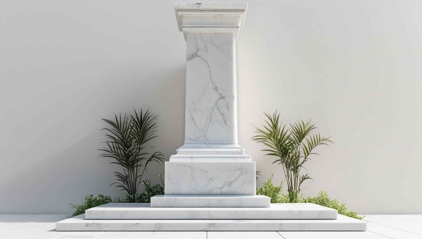 MARBLE DECORATIVE MONUMENT