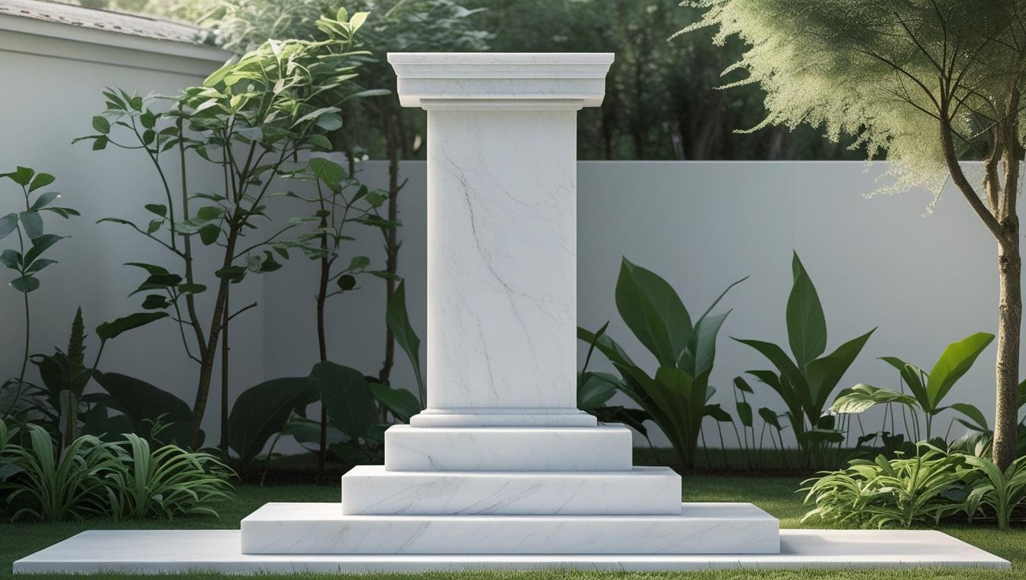 MARBLE DECORATIVE MONUMENT