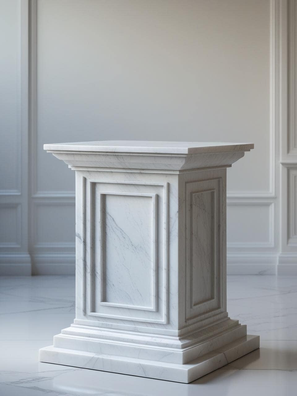 MARBLE PEDESTAL