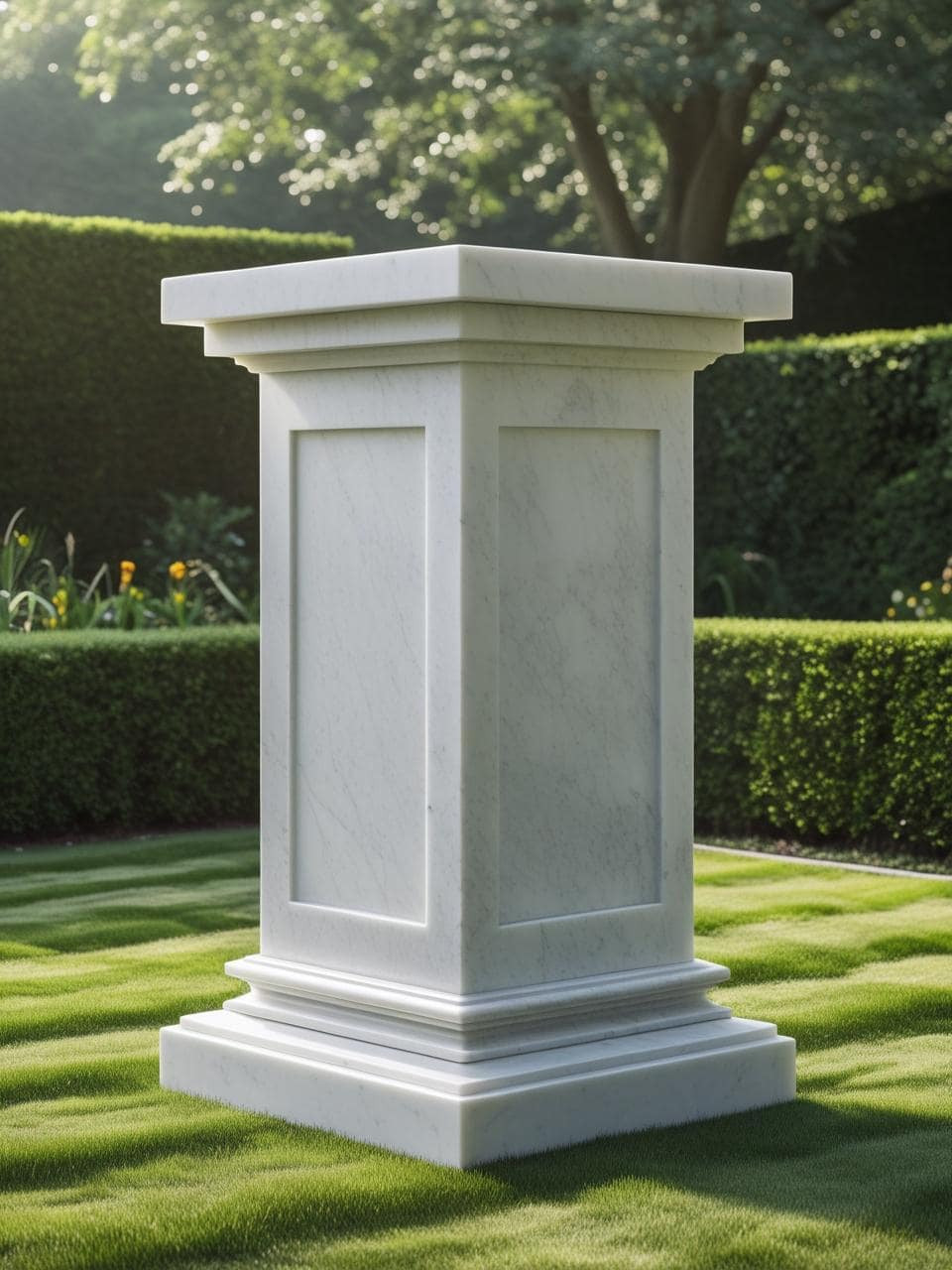 MARBLE PEDESTAL