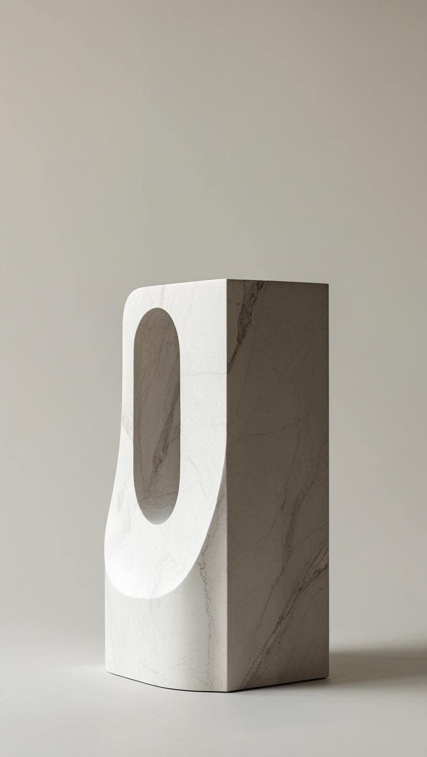 MARBLE PEDESTAL