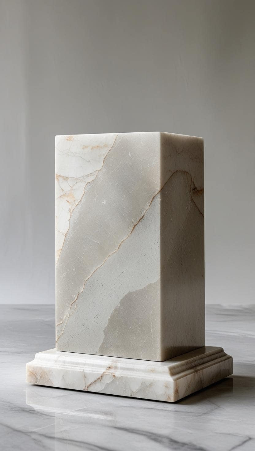 MARBLE PEDESTAL