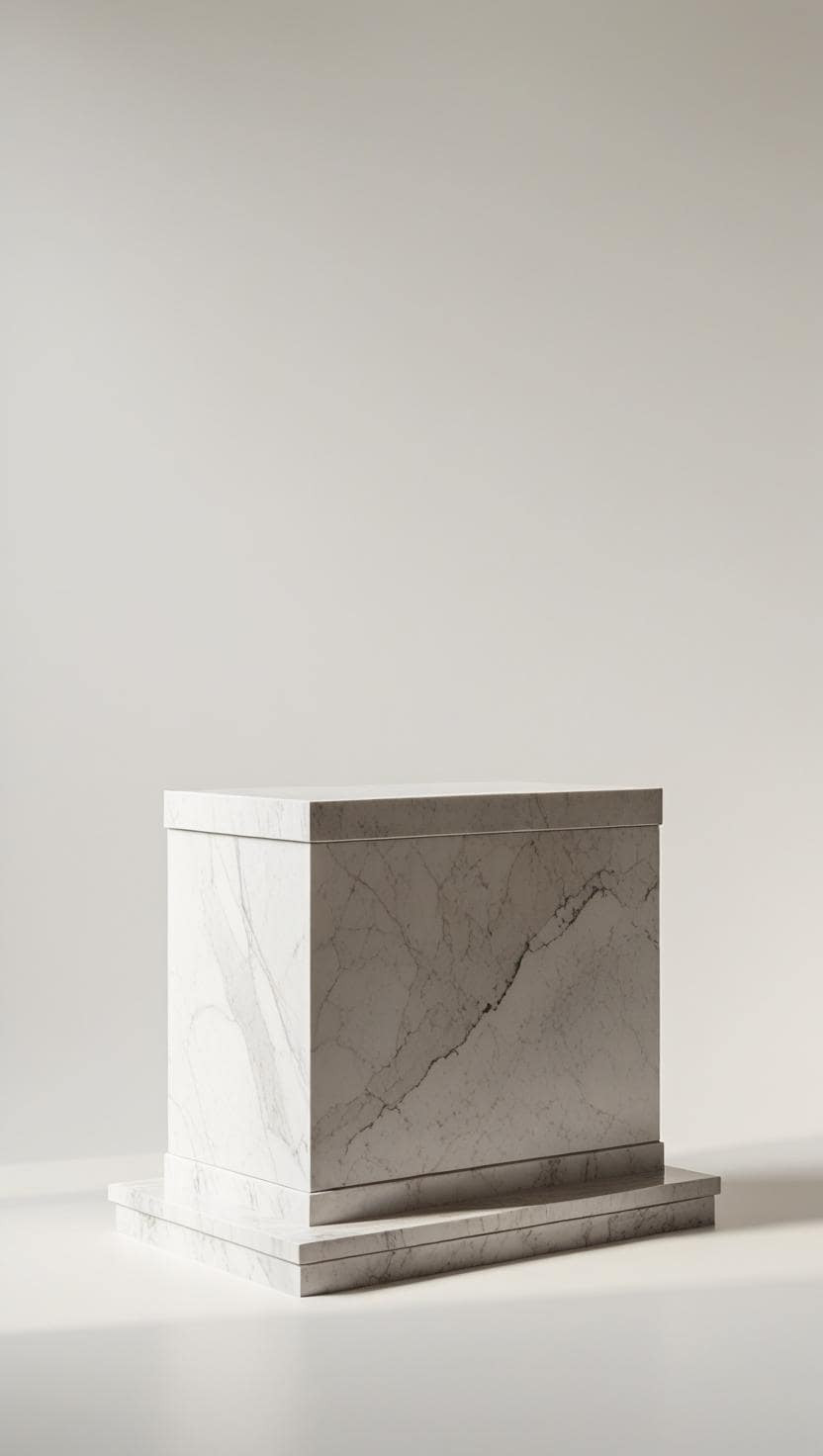 MARBLE PEDESTAL