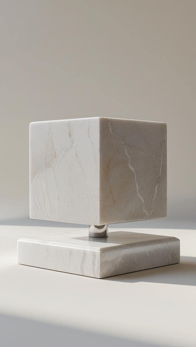 MARBLE PEDESTAL